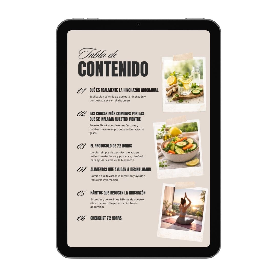 Desinflama Tu Abdomen Ebook